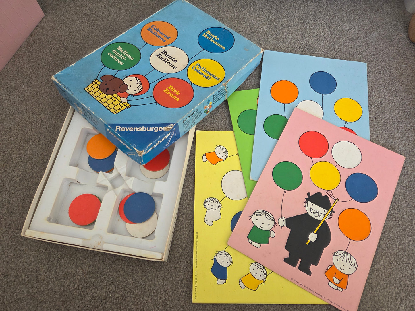 Vintage Dick Bruna- Ravensburger Game 1970s