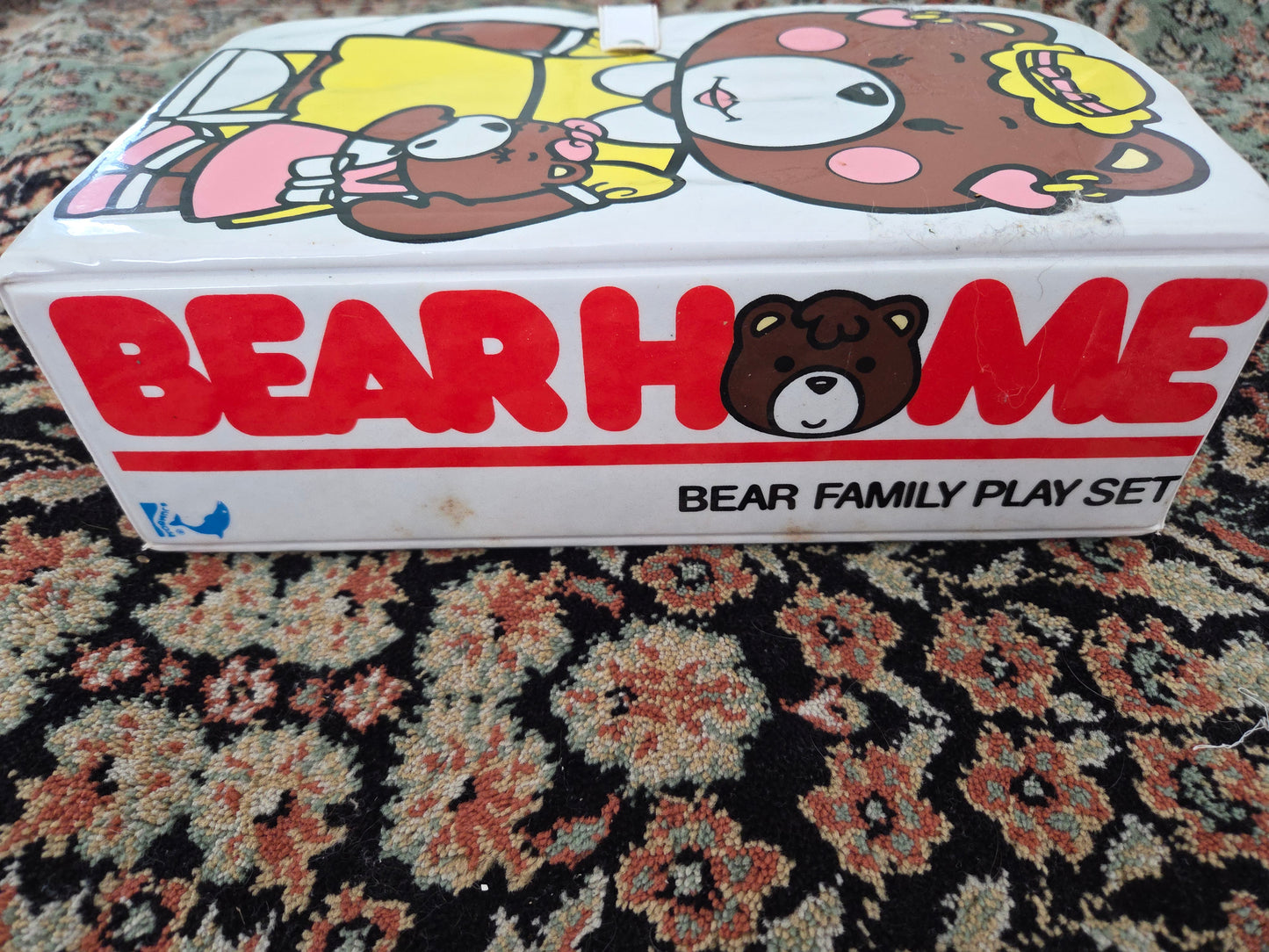 Vintage bear playset