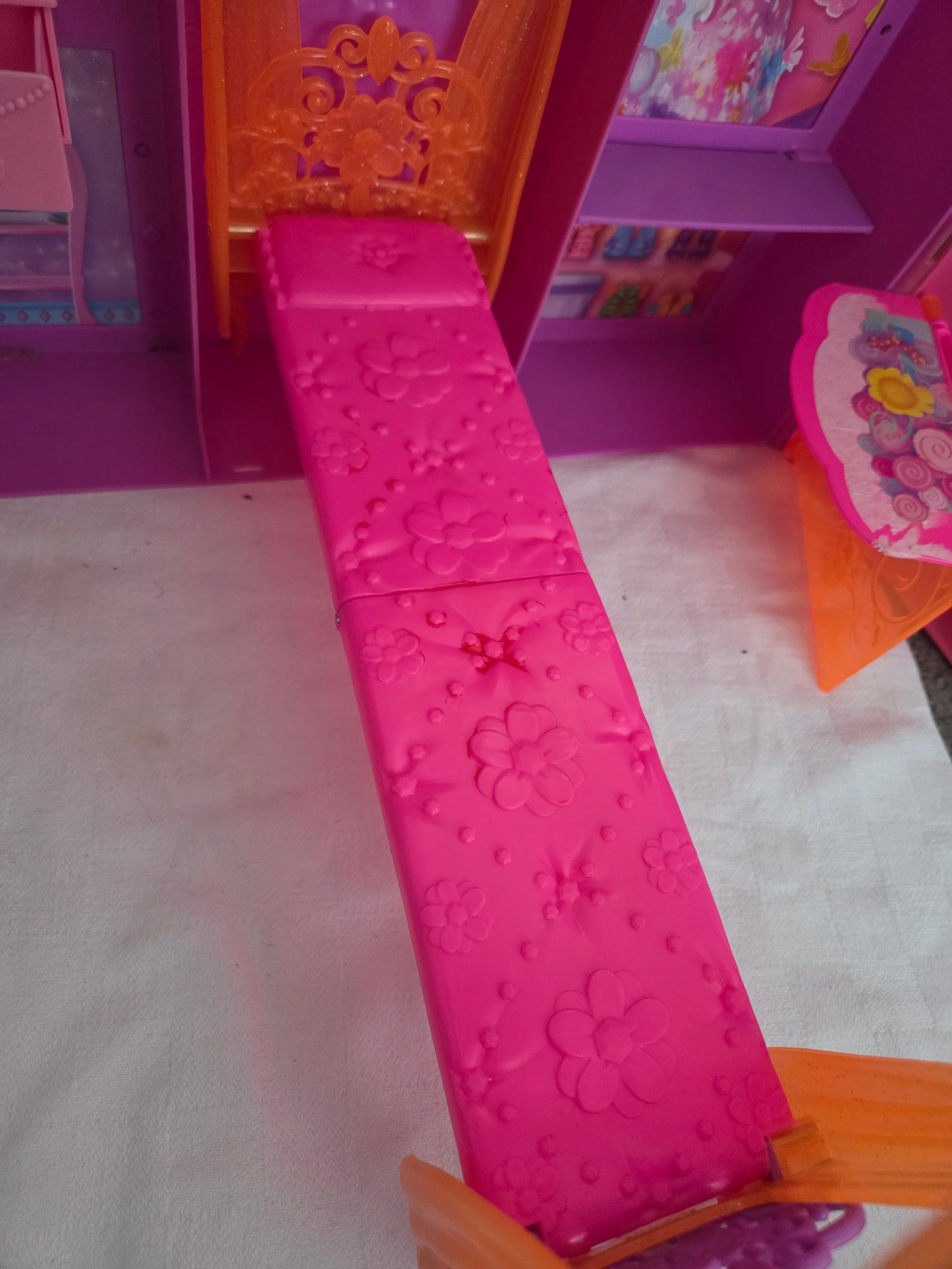 Foldout barbie castle from 2012