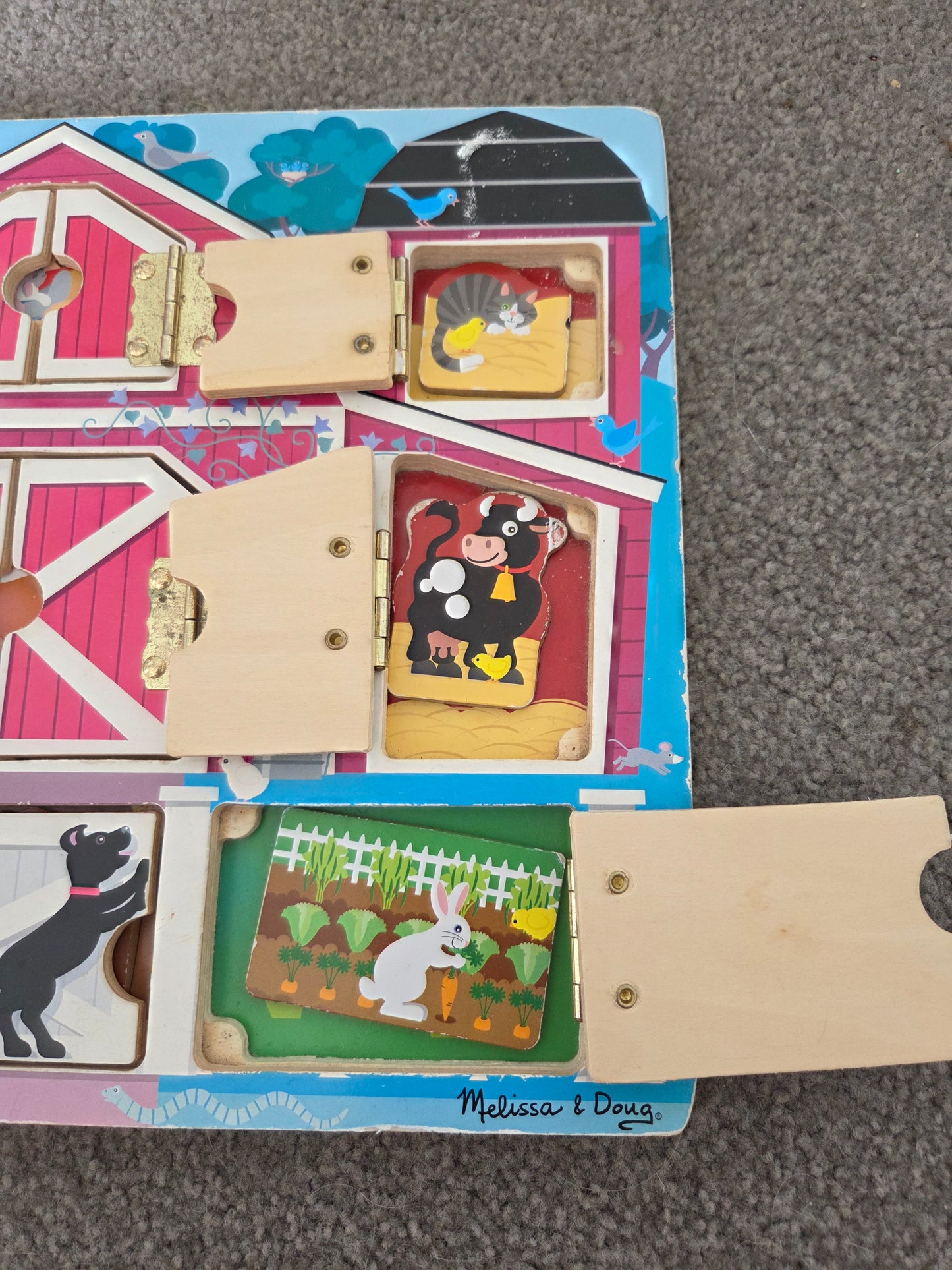 Melissa and doug barn board