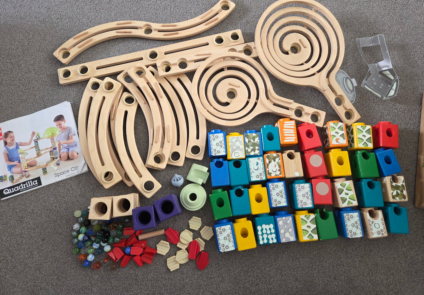 Quadrilla marble run