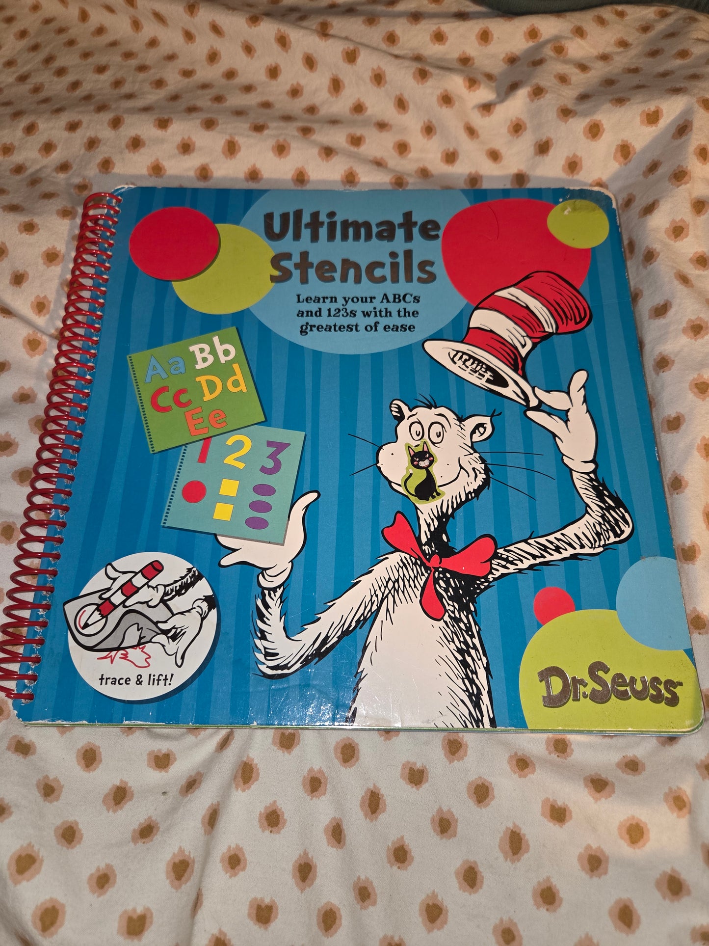 Dr Seuss stencil book