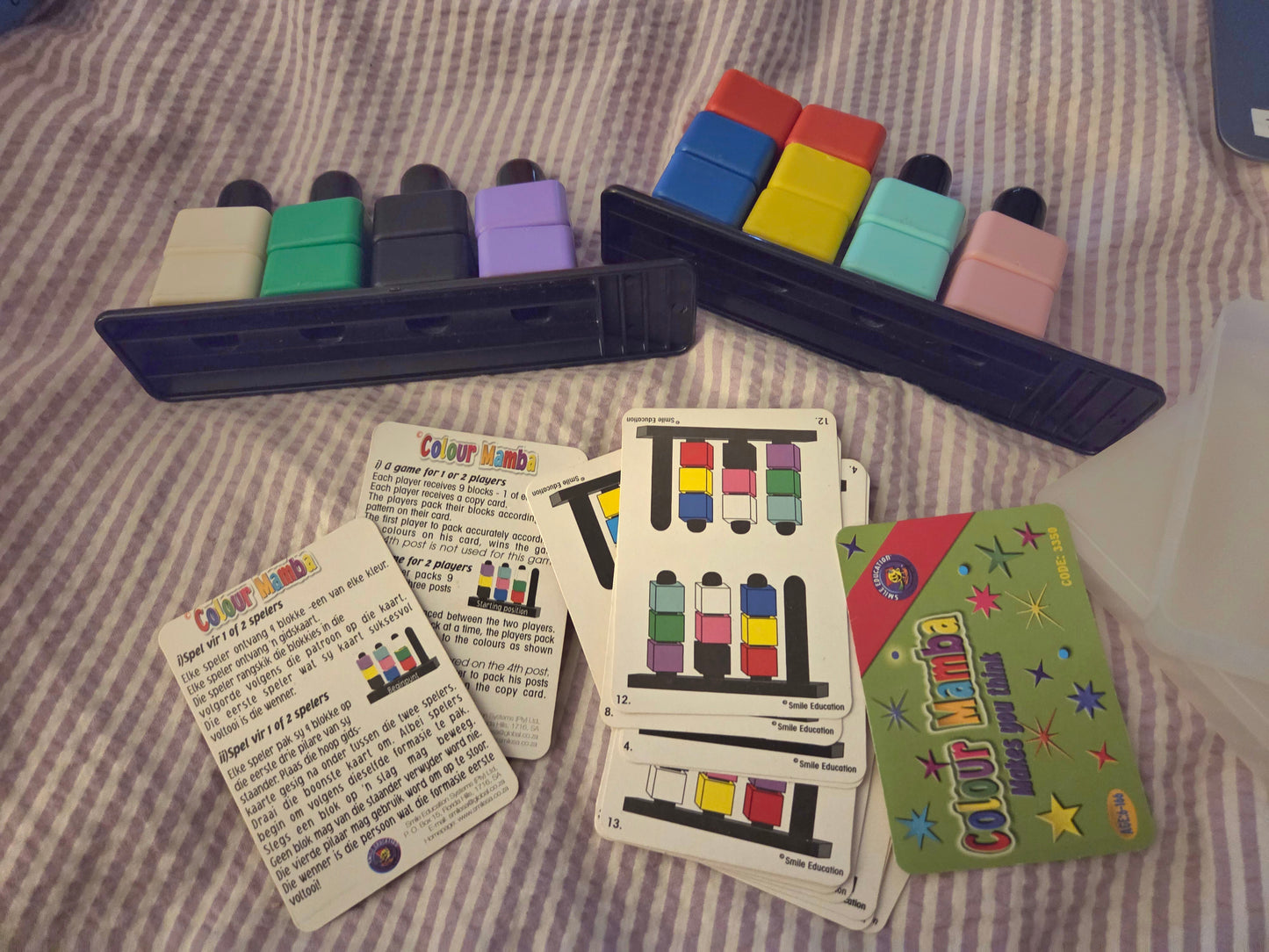 Colour match and sequence game