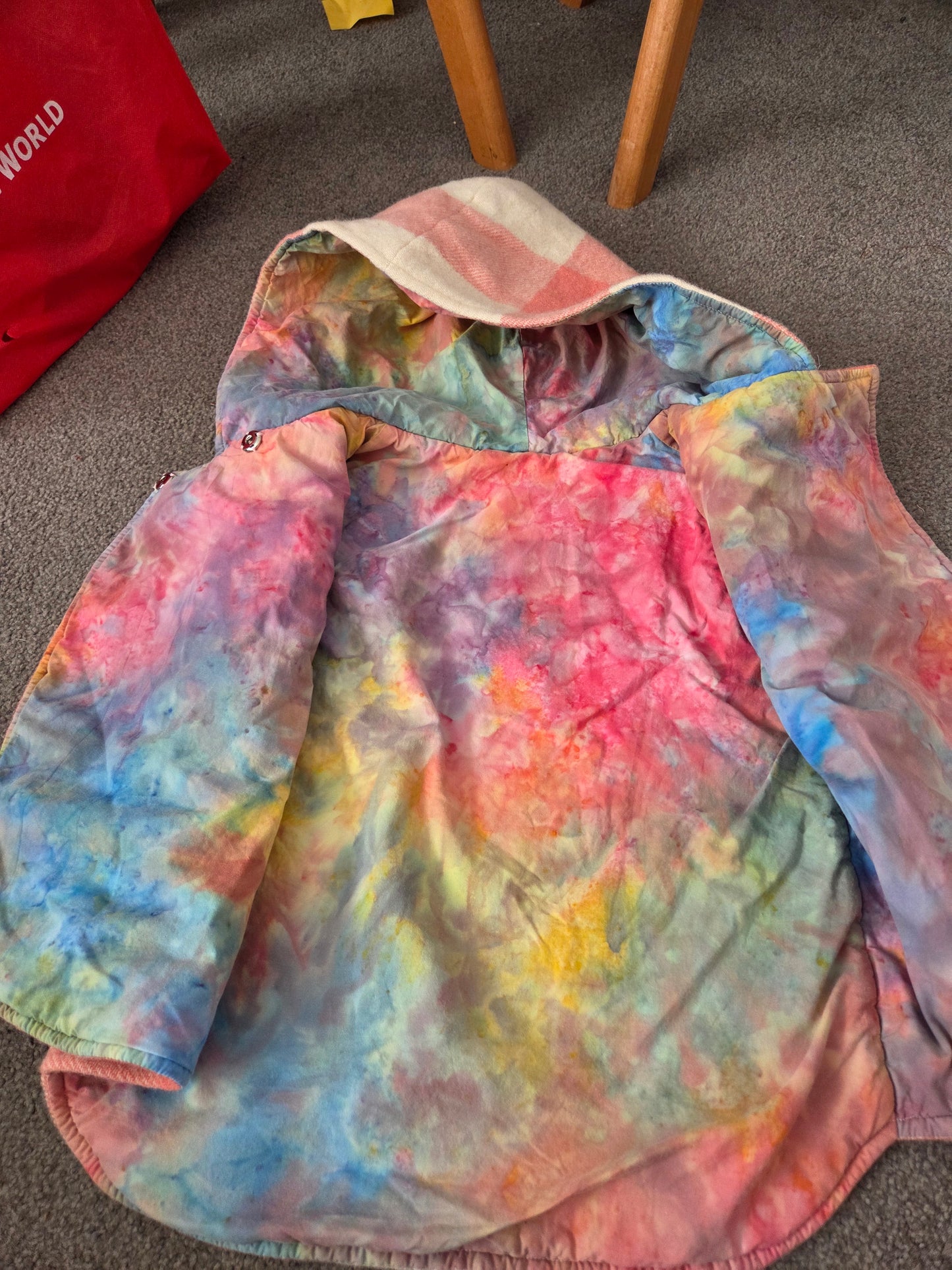 Blanket vest- pink