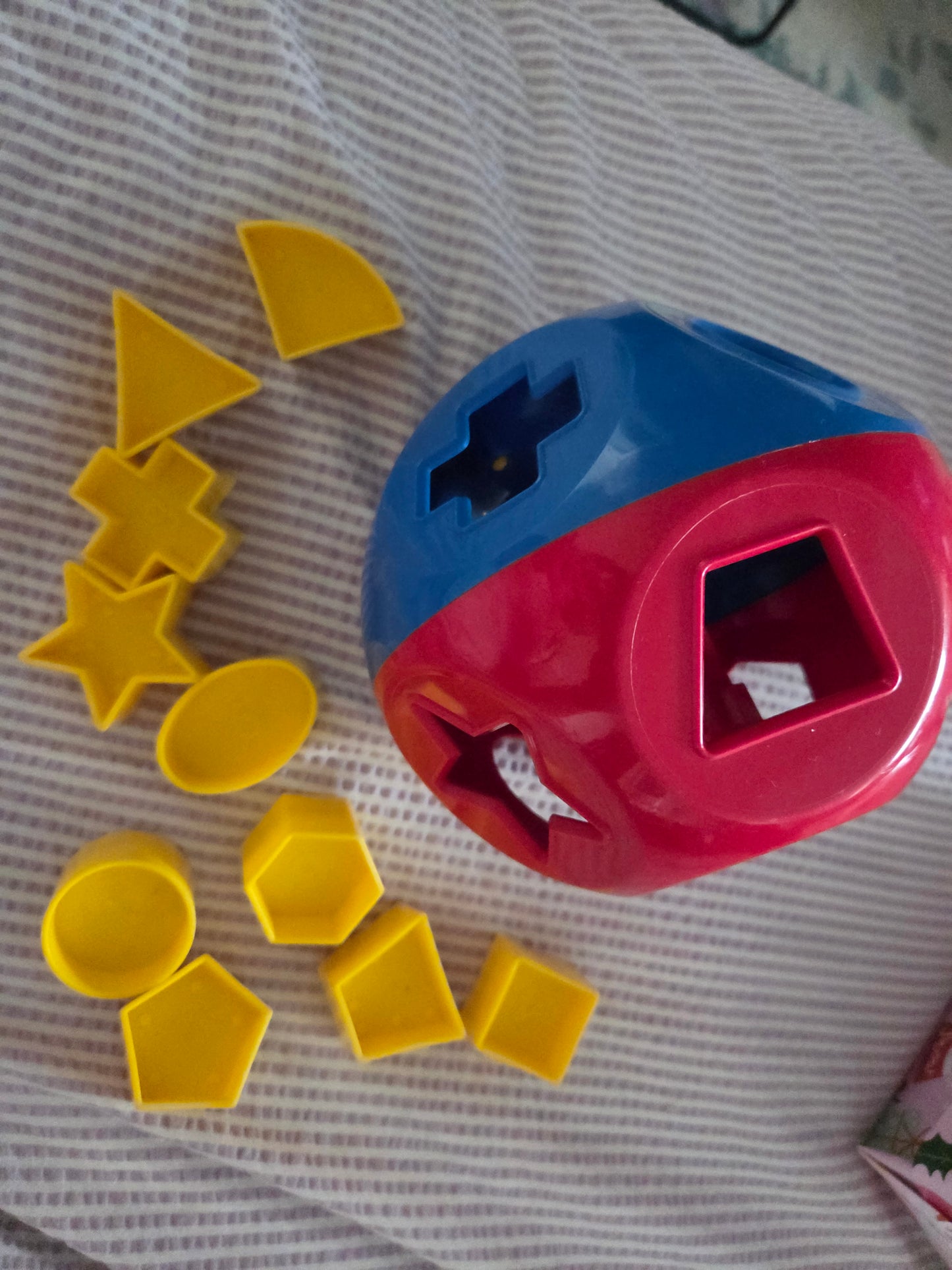Tupperware shape sorter