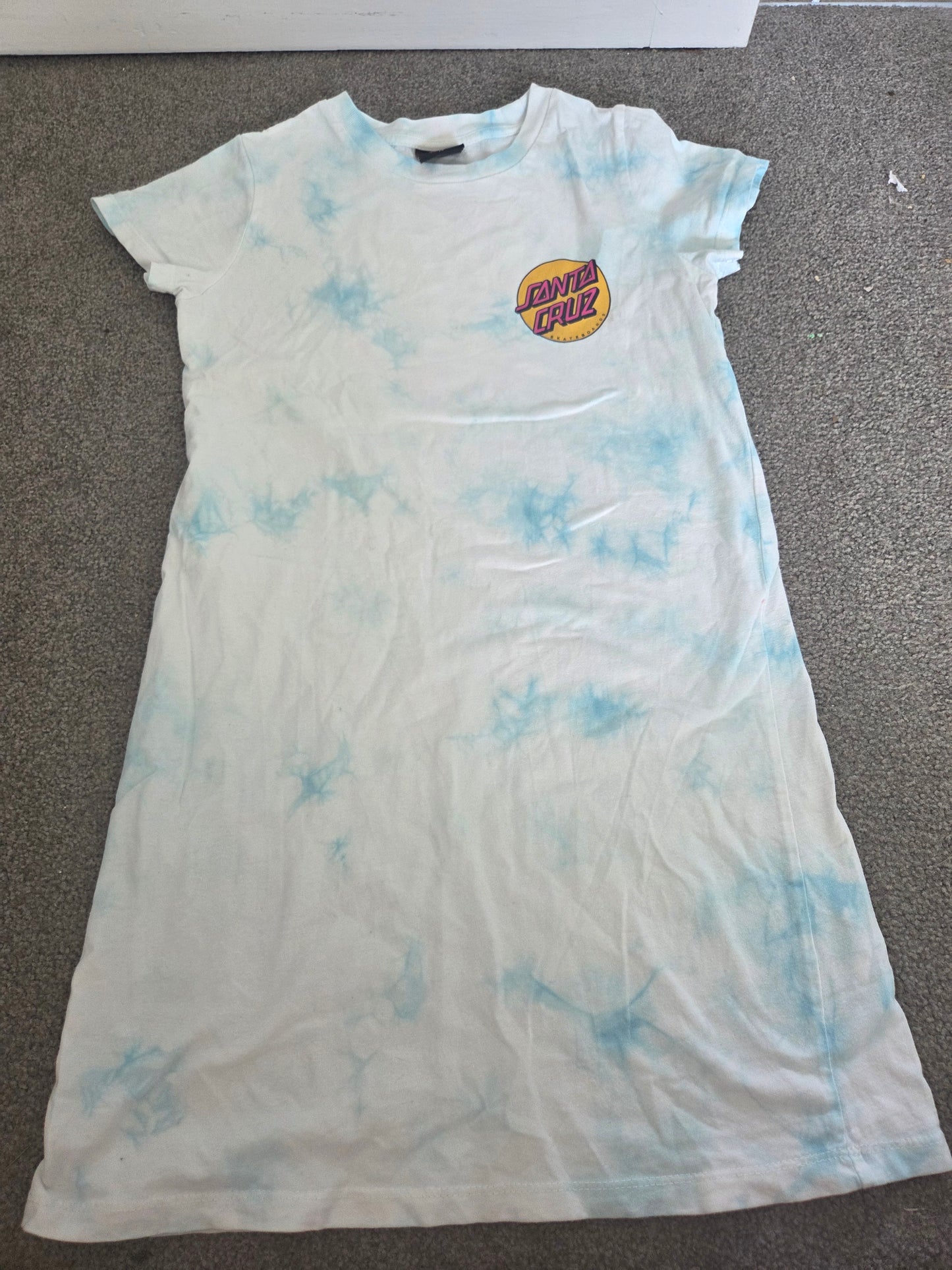 Santa Cruz t shirt dress size 12