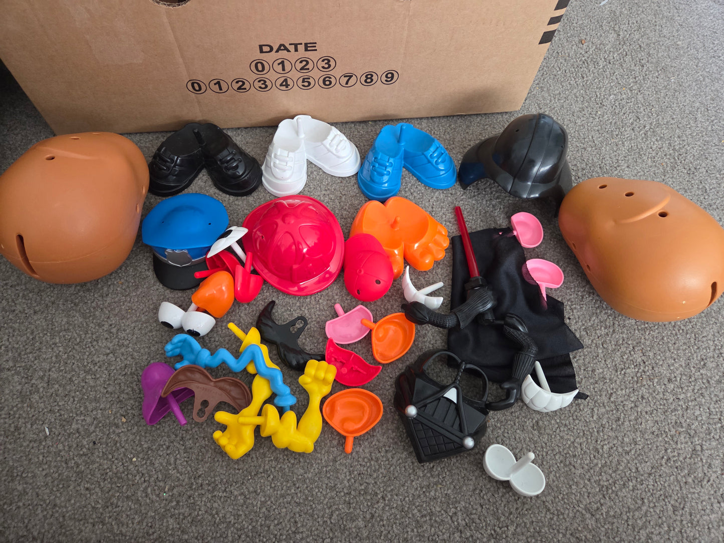 Bundle of Mr Potato Head items