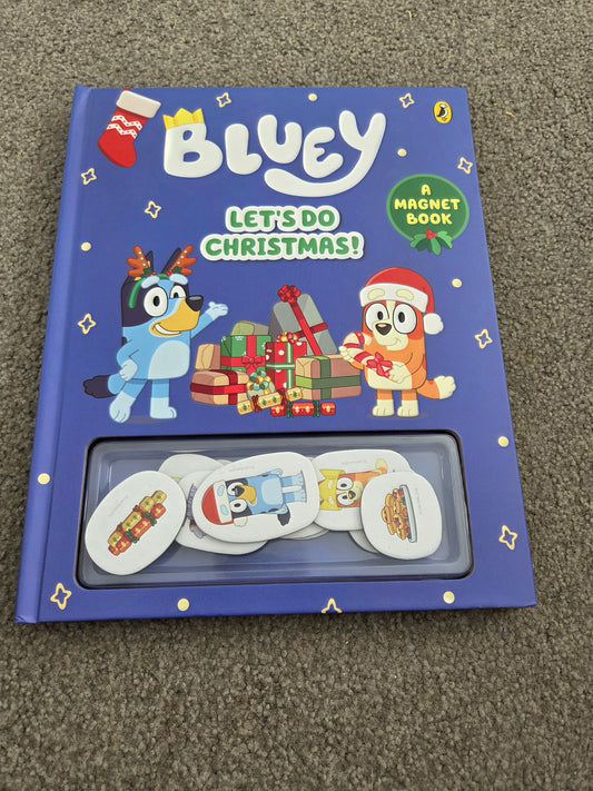 Bluey magnet book
