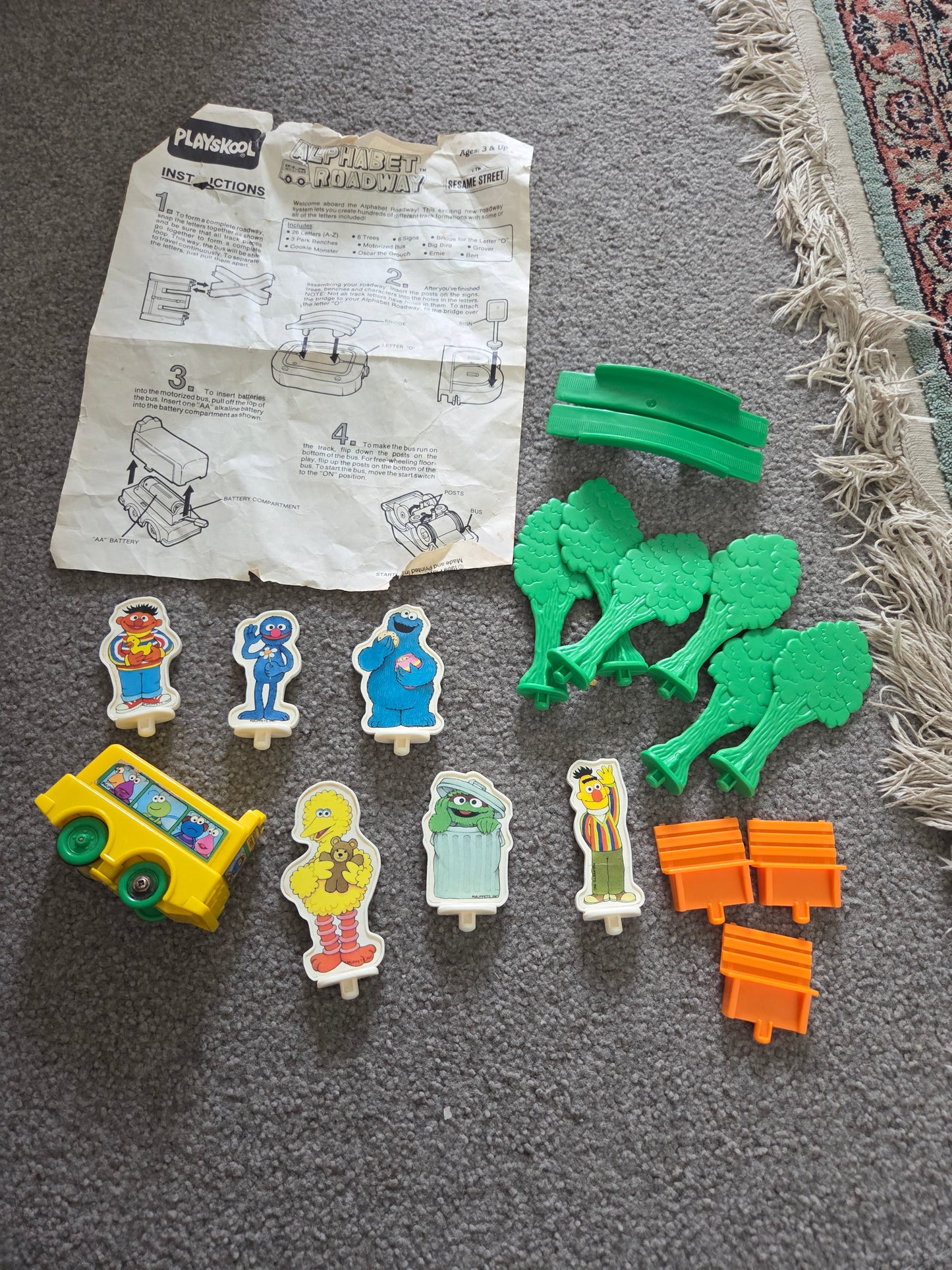 Sesame street alphabet roadway