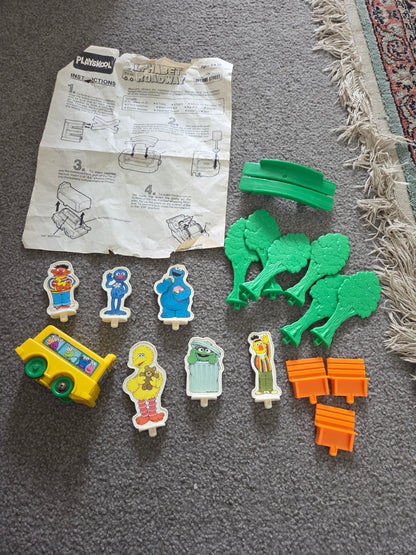 Sesame street alphabet roadway