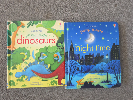 Usborne peep inside bundle