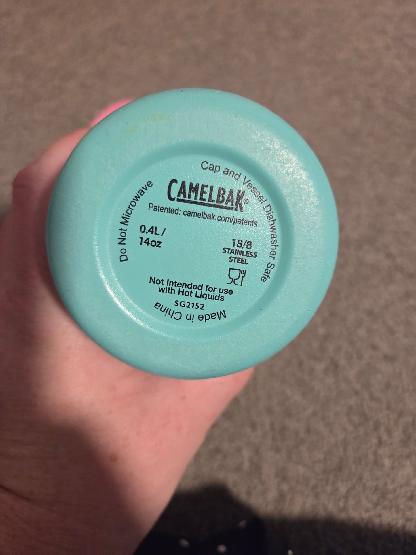 Camelbak stainless steel mermaid bottle
