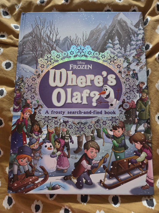 Where's Olaf search and find book