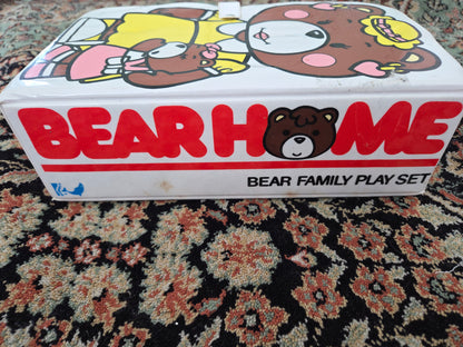 Vintage bear playset