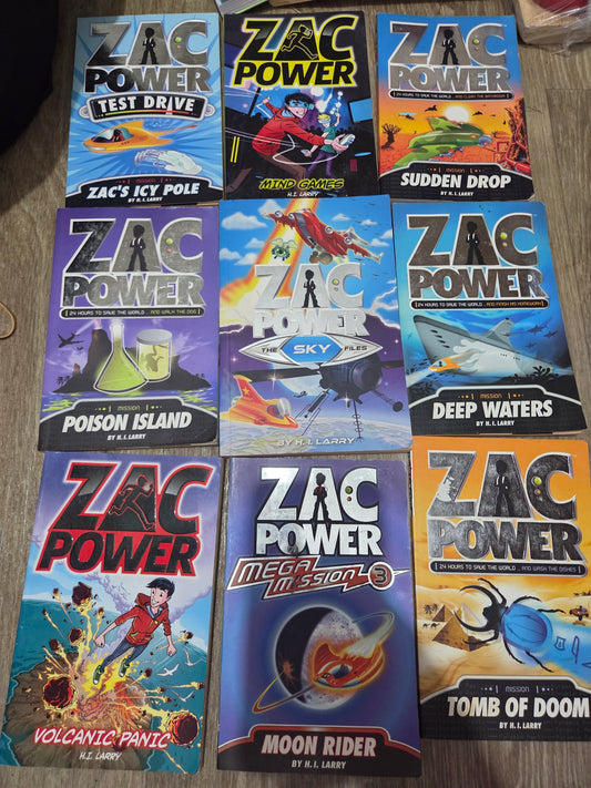 Zac power book bundle