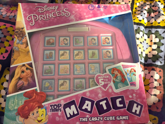 Disney princess matching game