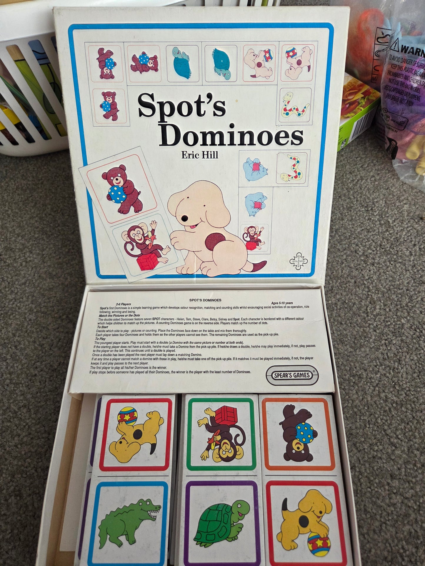 Spot dominoes