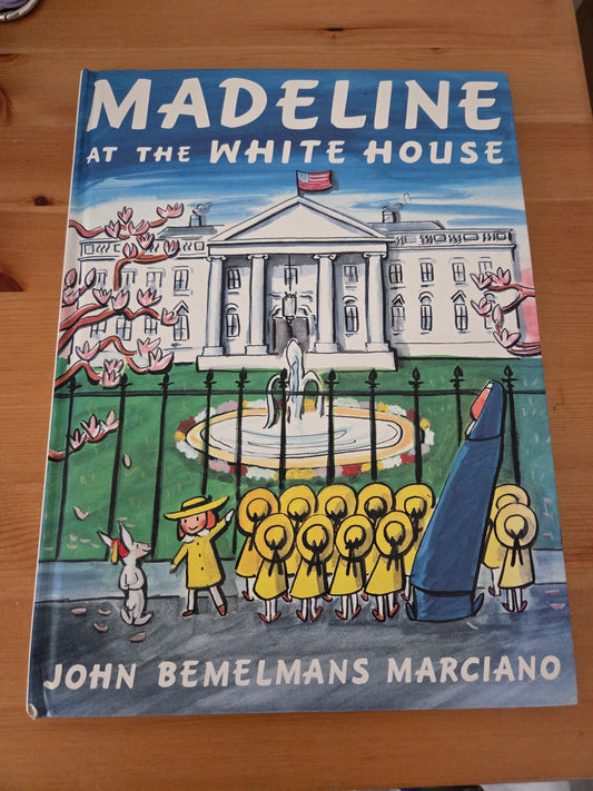 Madeline at the white house