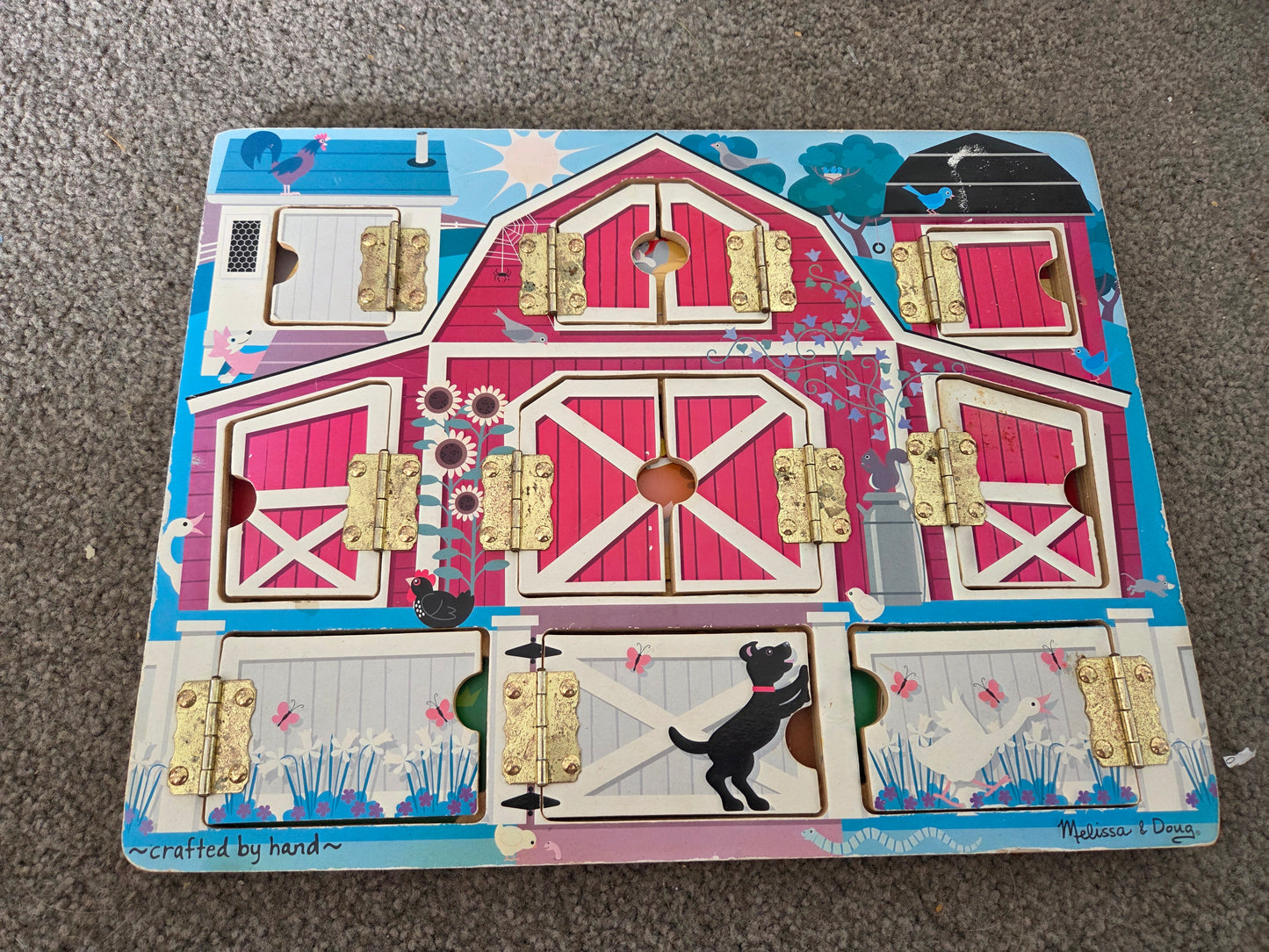 Melissa and doug barn board