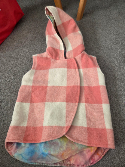 Blanket vest- pink