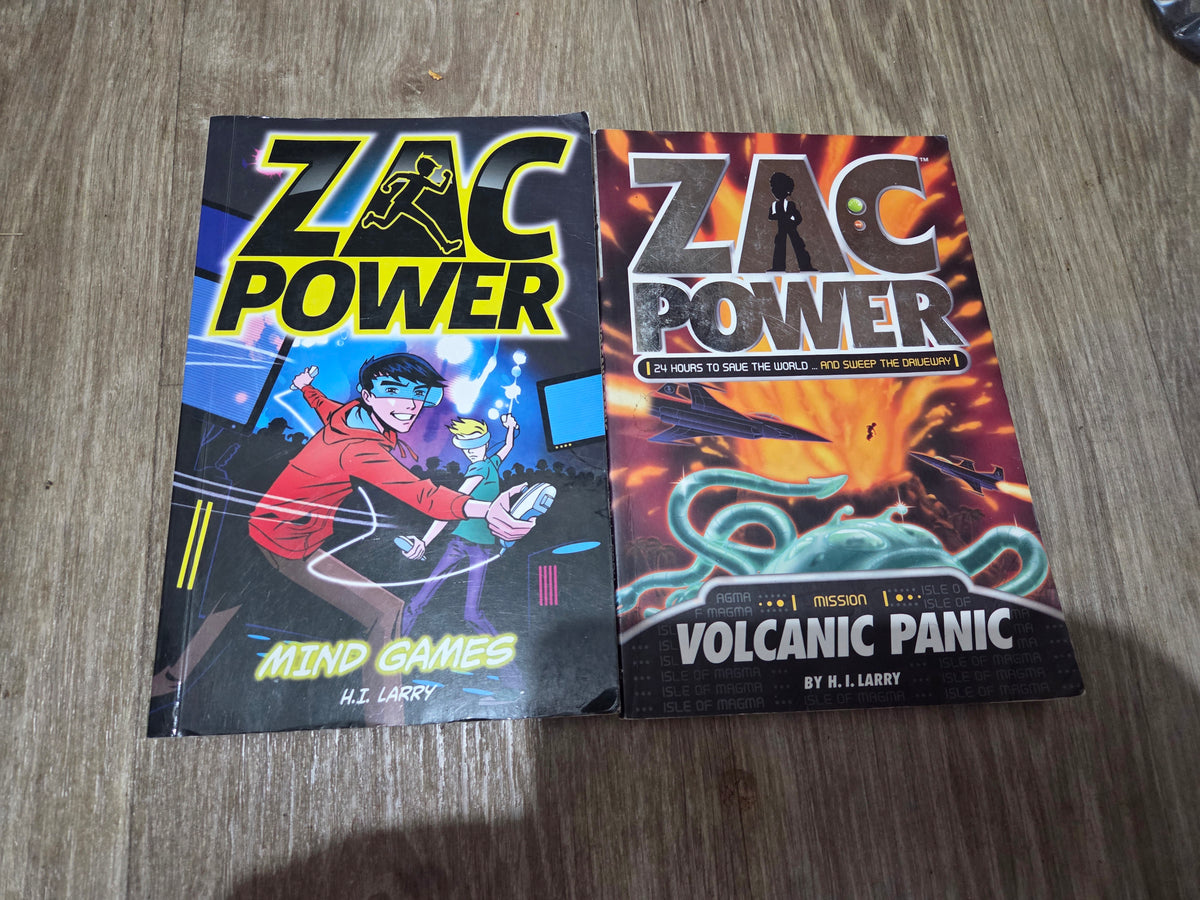 Zac power books