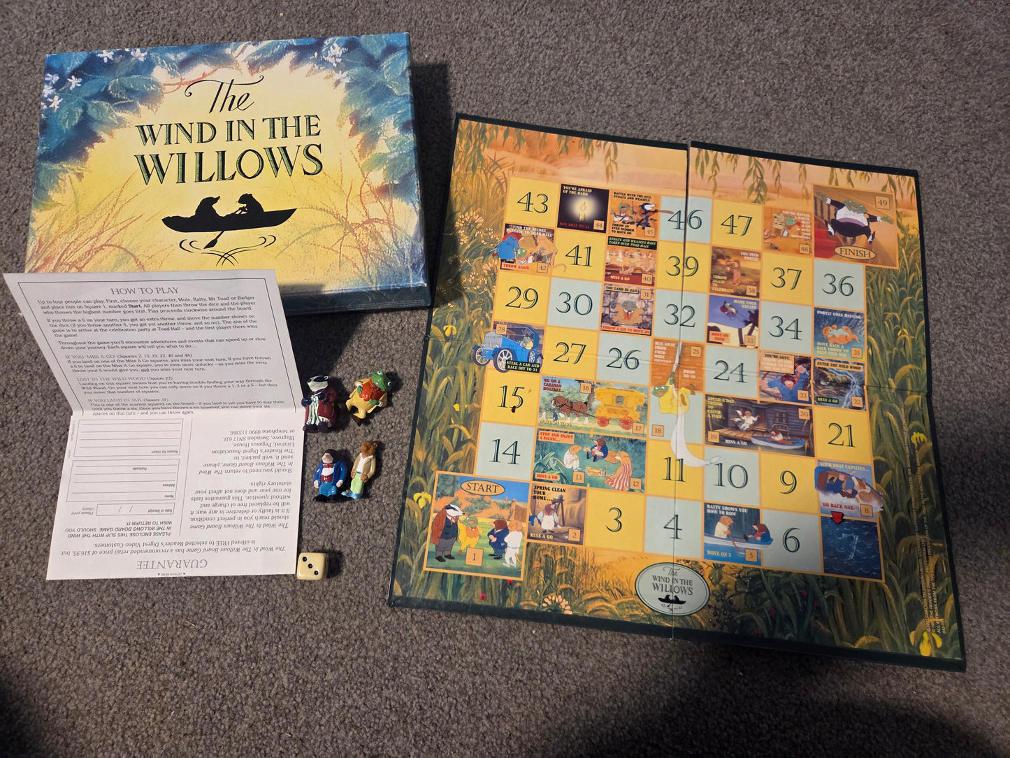 Wind in the willows board game