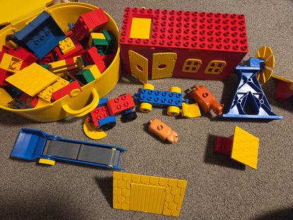 Vintage duplo in container