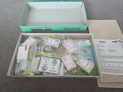 Map Mania- vintage game