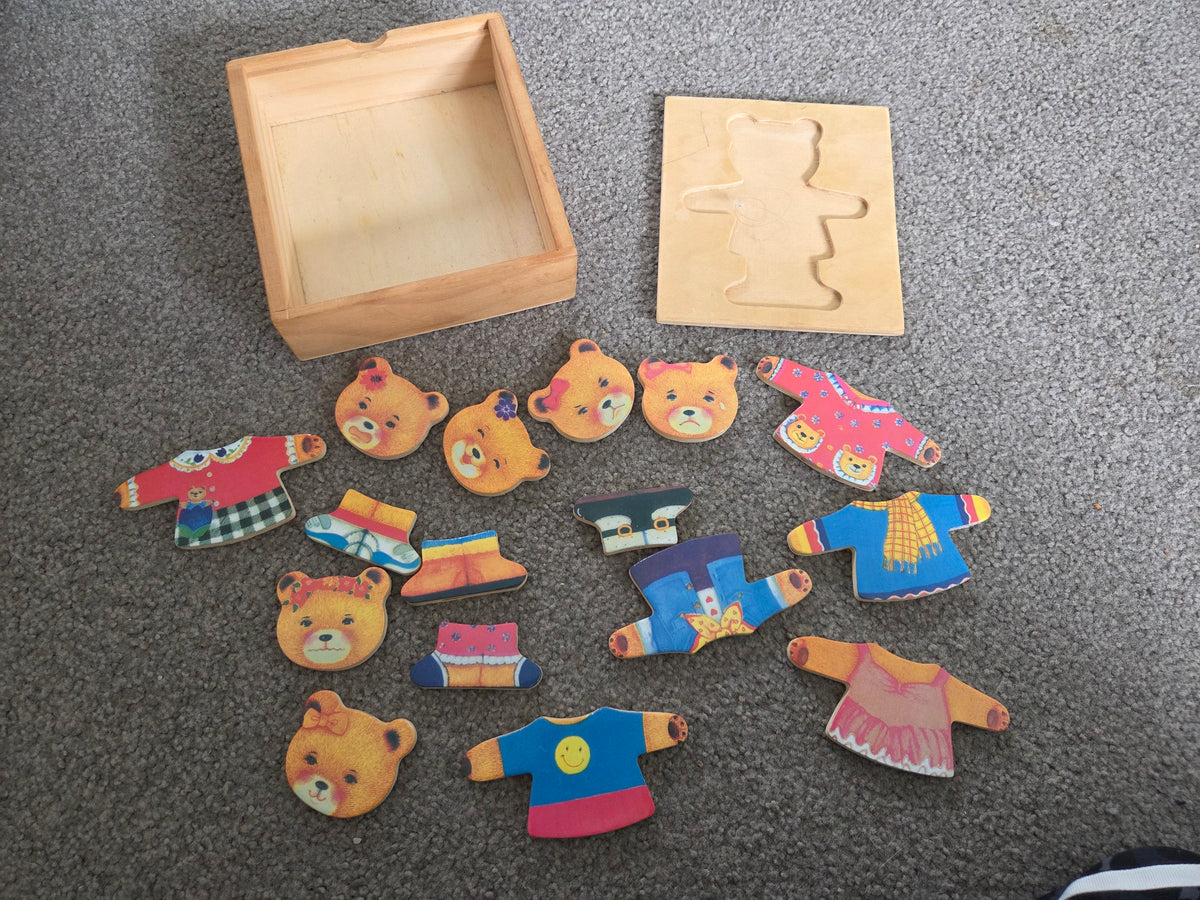 Teddy bear puzzle