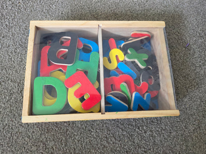 Melissa and doug alphabet magnets
