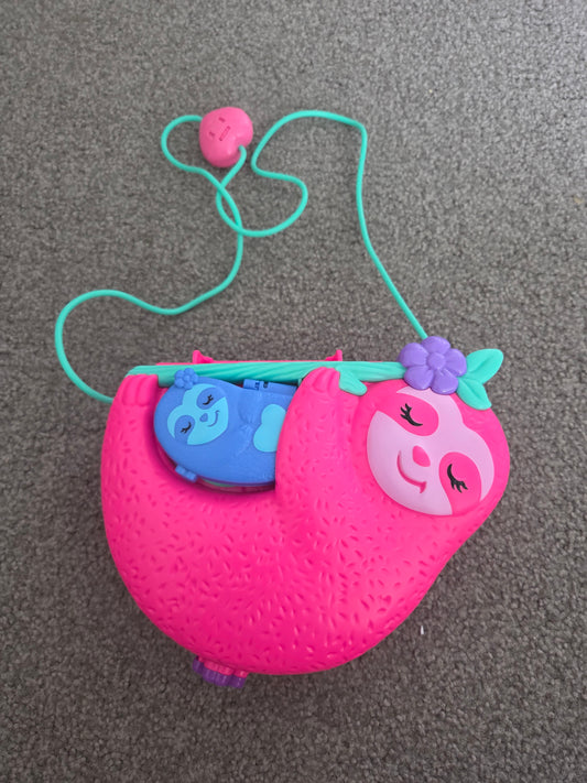 Polly pocket sloth family 2 in 1 playset