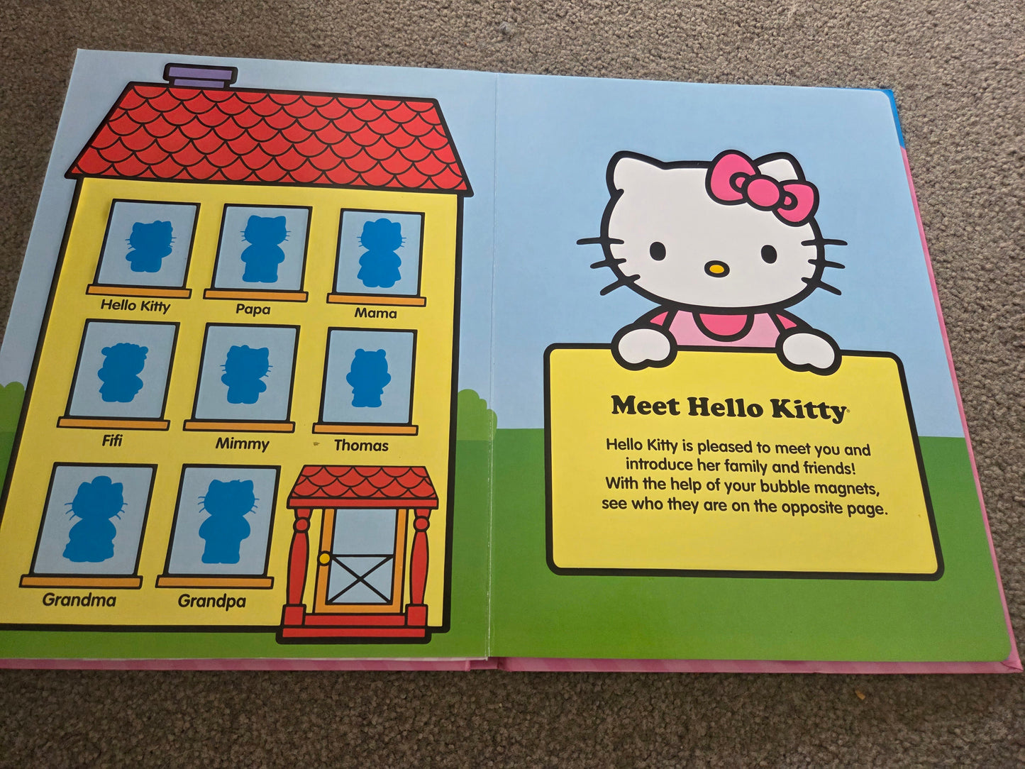 Hello Kitty magnet book
