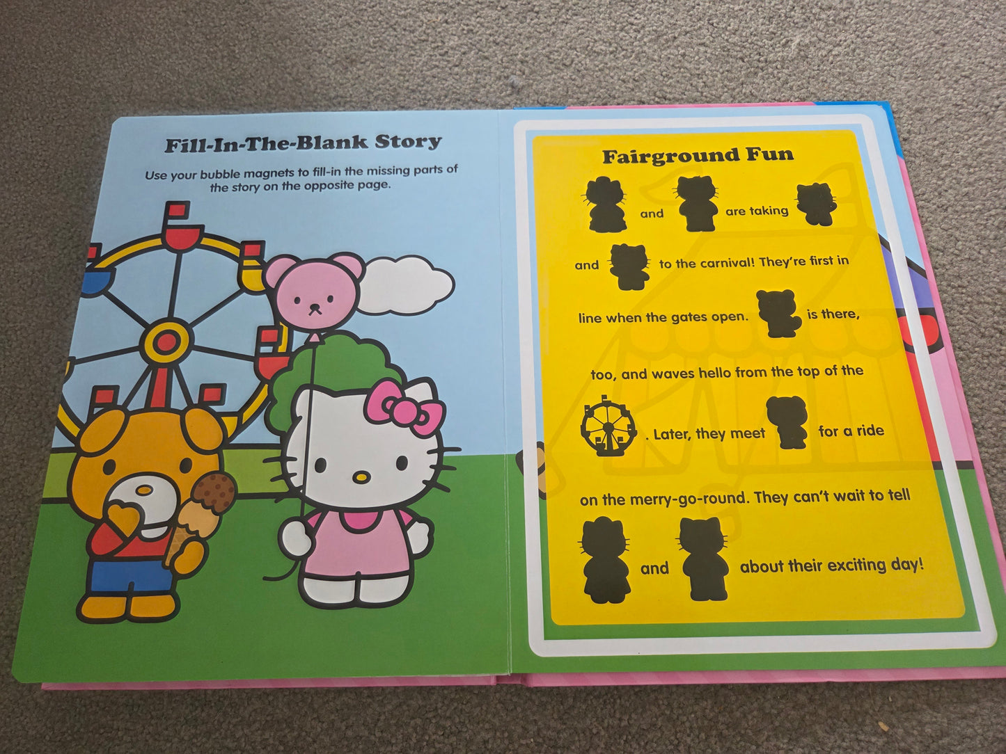 Hello Kitty magnet book
