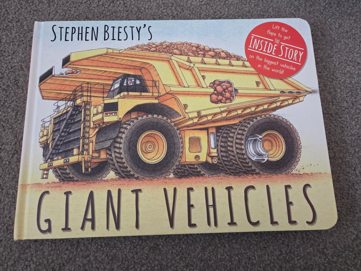 Lift the flap giant vehicles