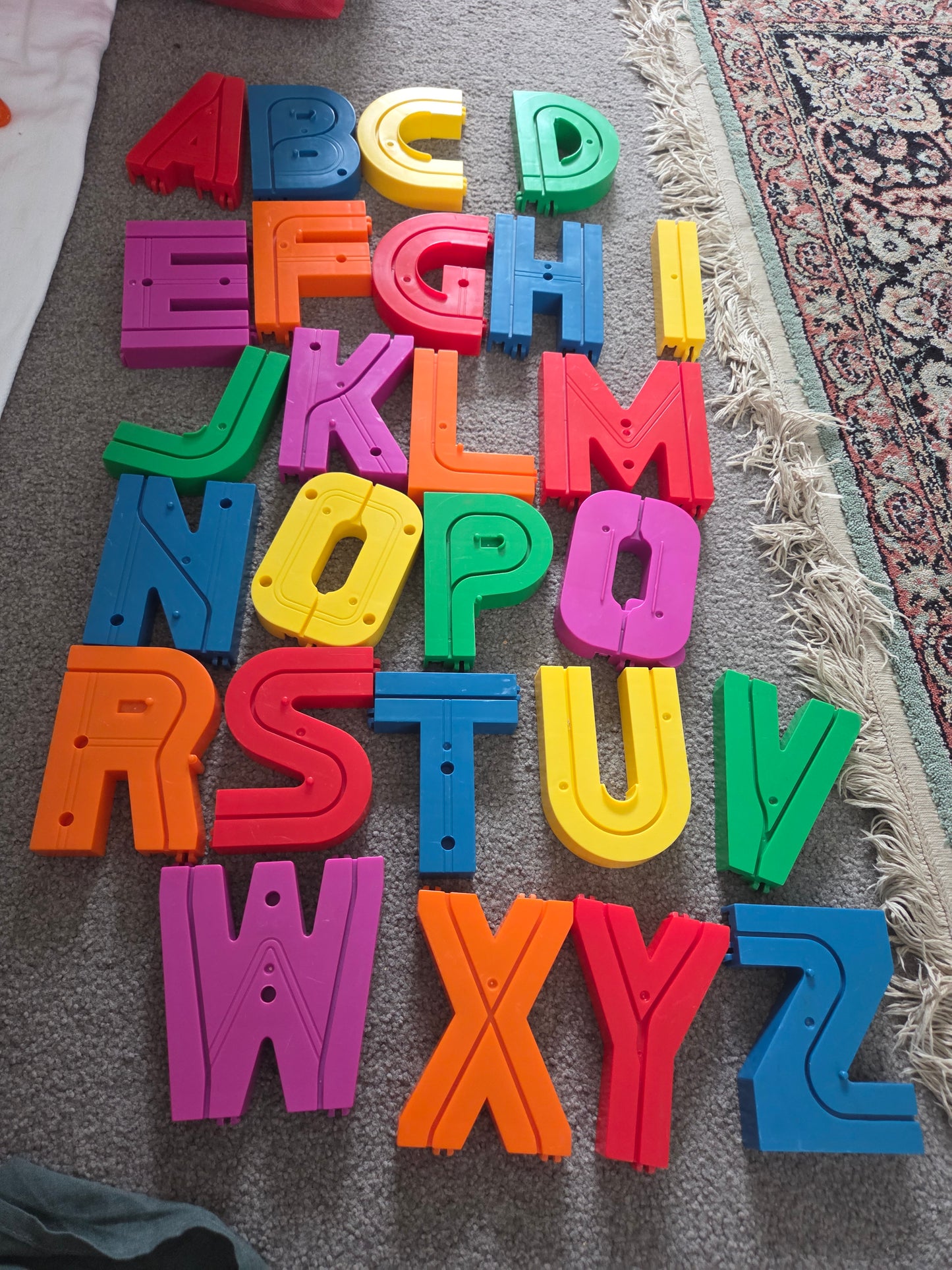 Sesame street alphabet roadway
