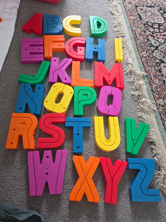 Sesame street alphabet roadway