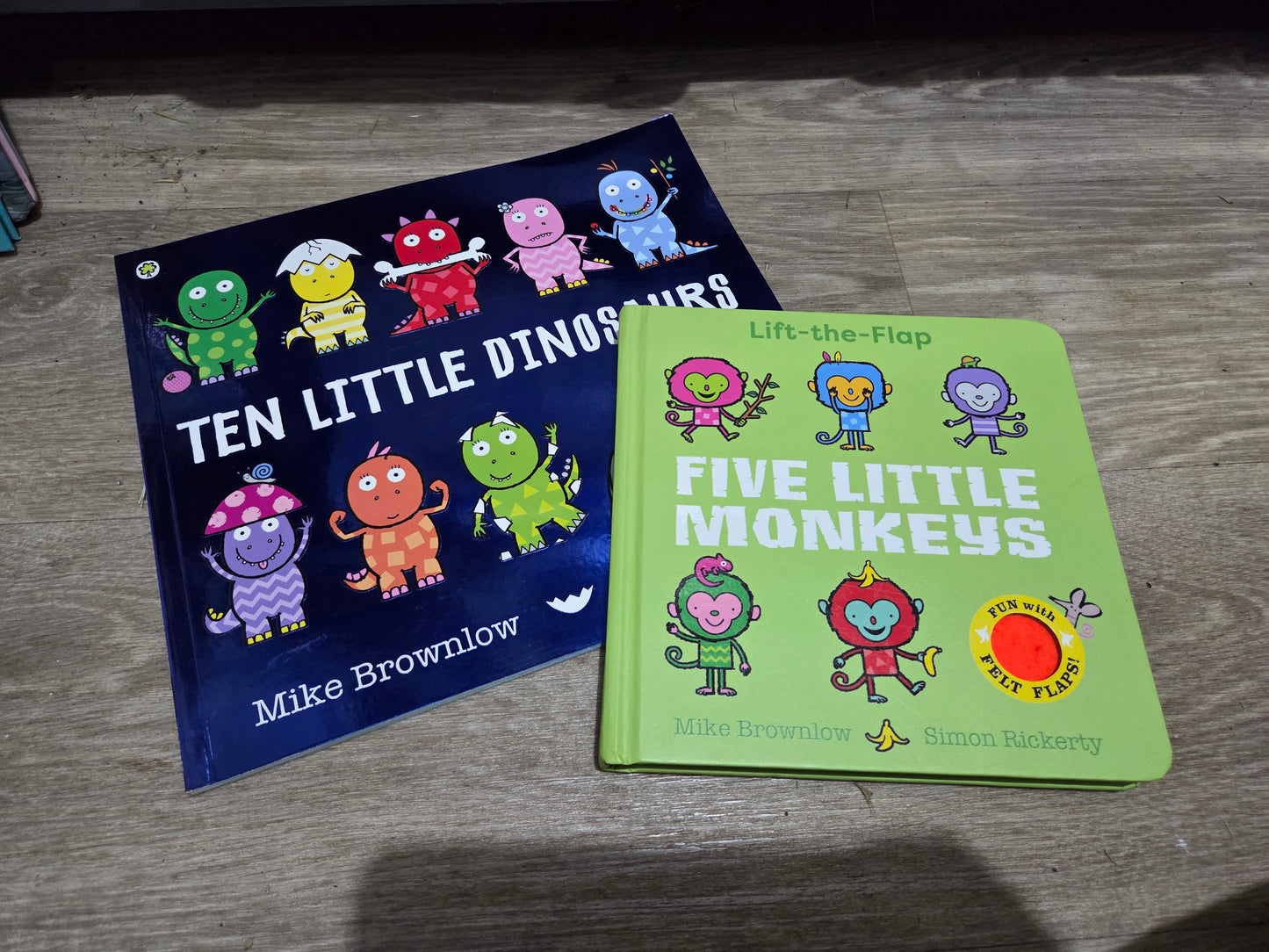 10 little dinosaurs and 5 little monkeys bundle