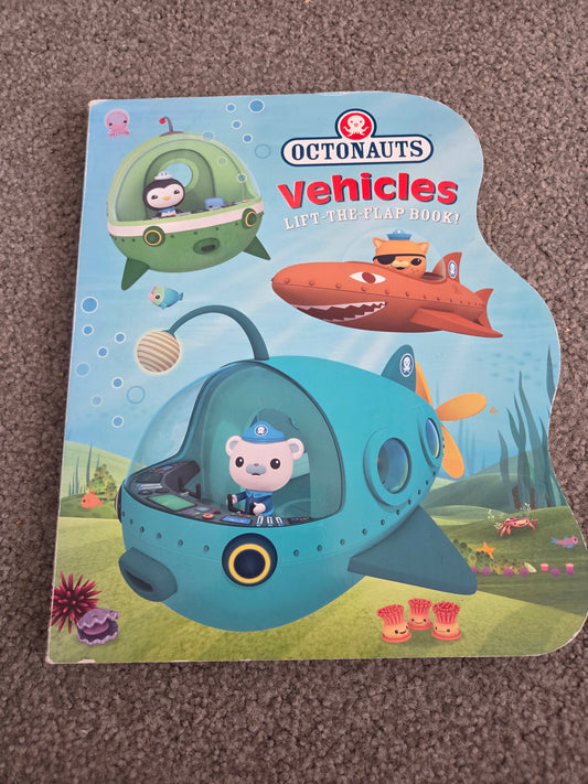 Octonauts lift the flap vehicle book