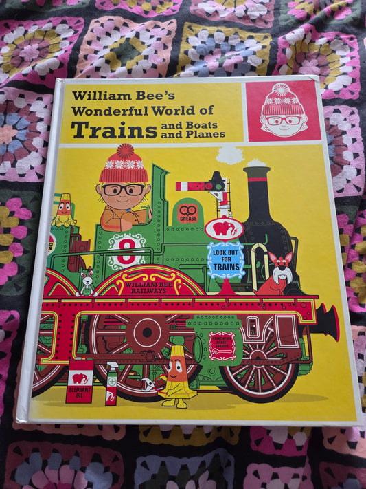 William Bee's wonderful world of trains