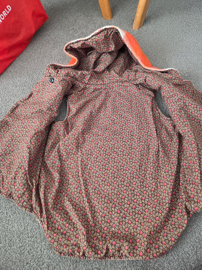 Blanket vest- orange