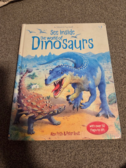 See inside dinosaurs