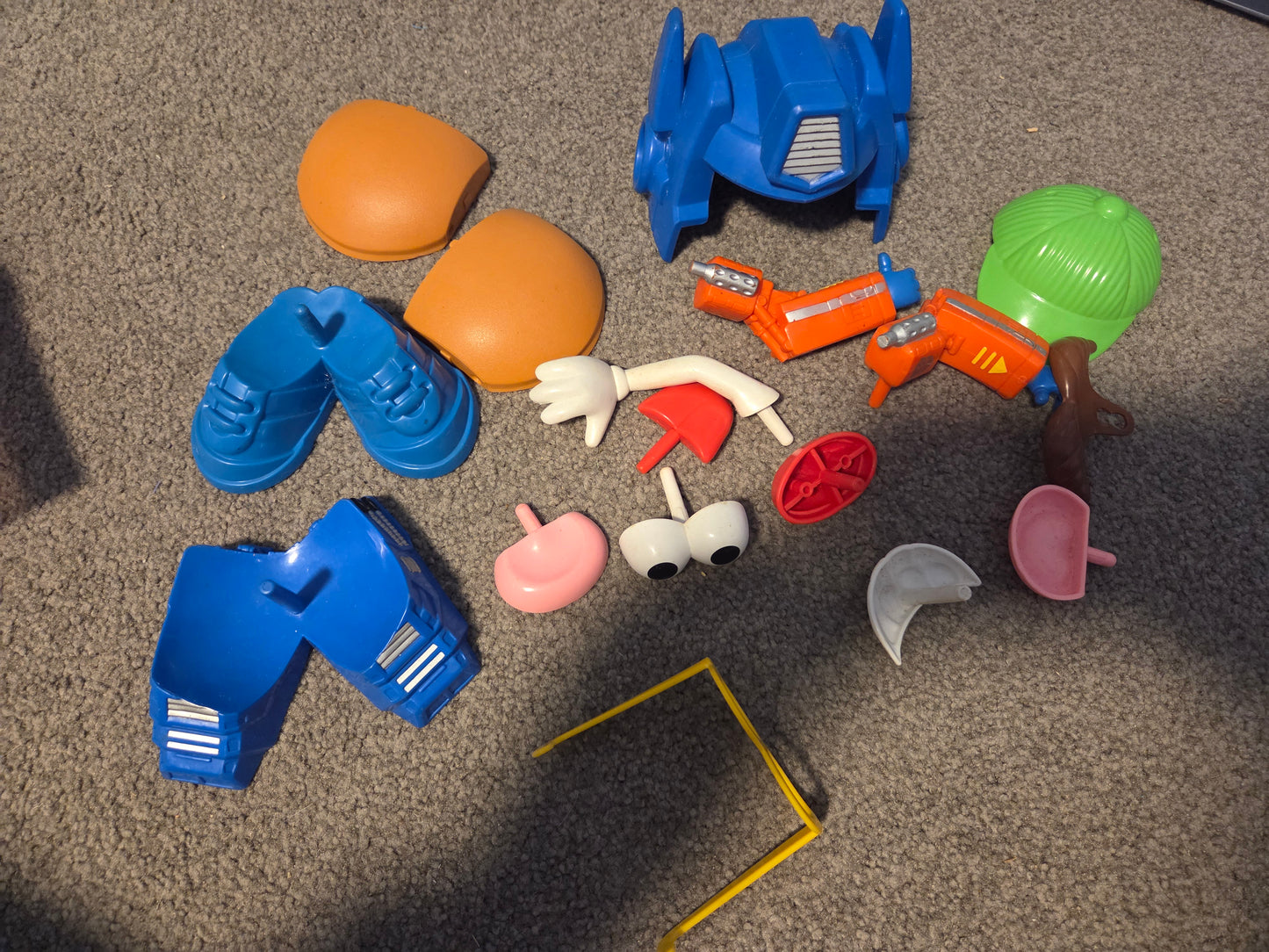 Mr potato head pieces