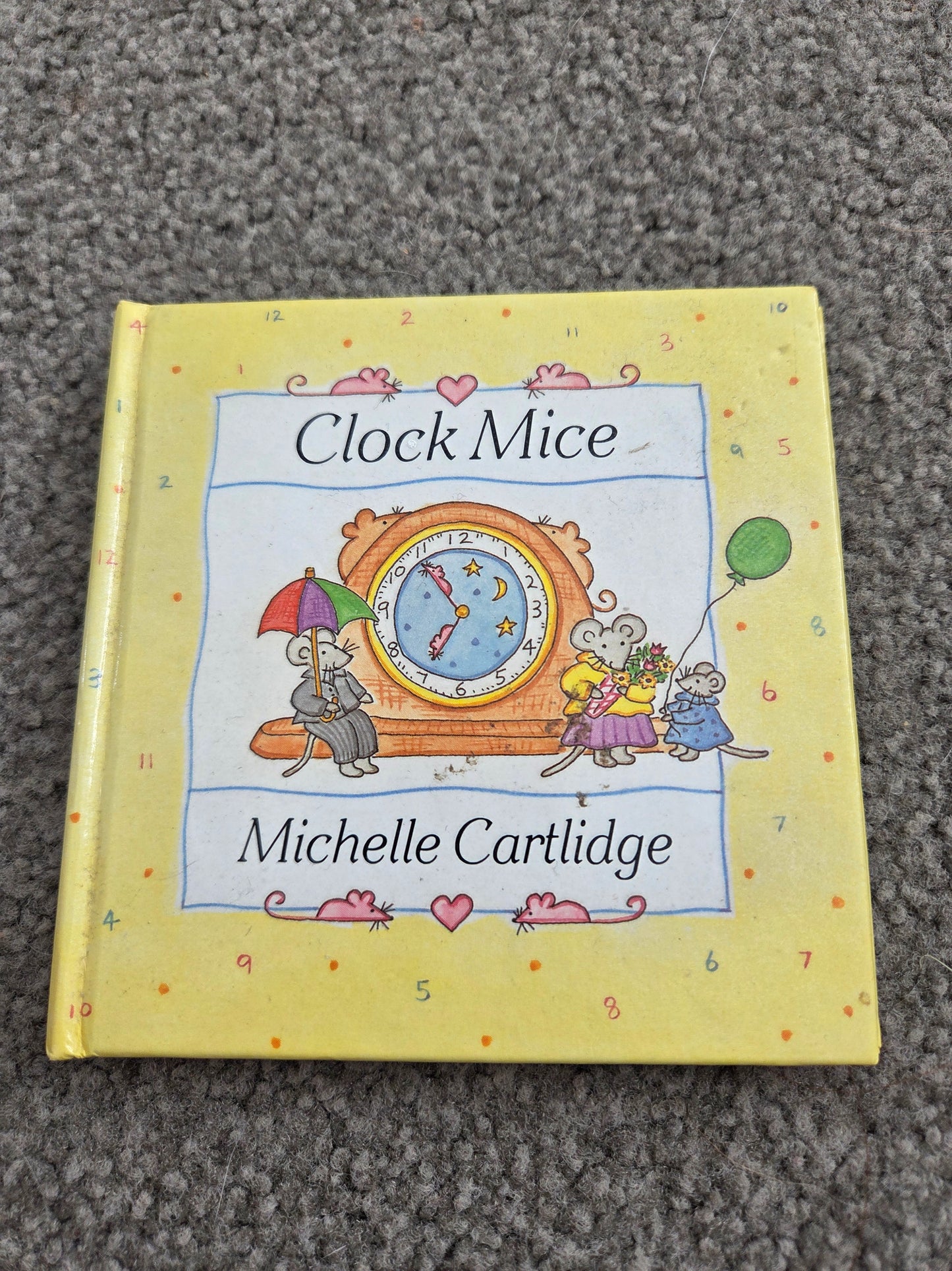 Clock mice mini book