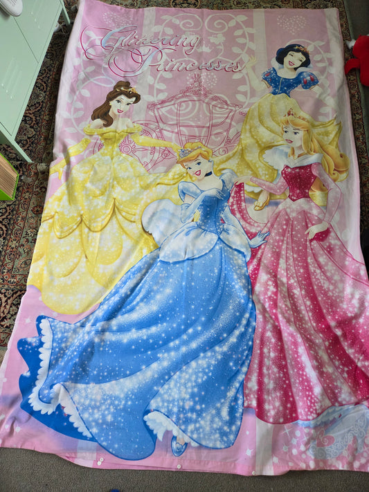 Single princess duvet cover