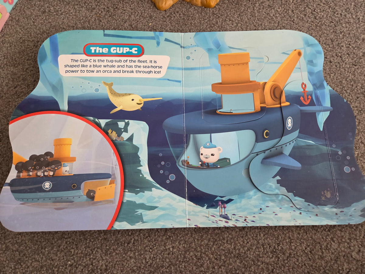 Octonauts lift the flap vehicle book