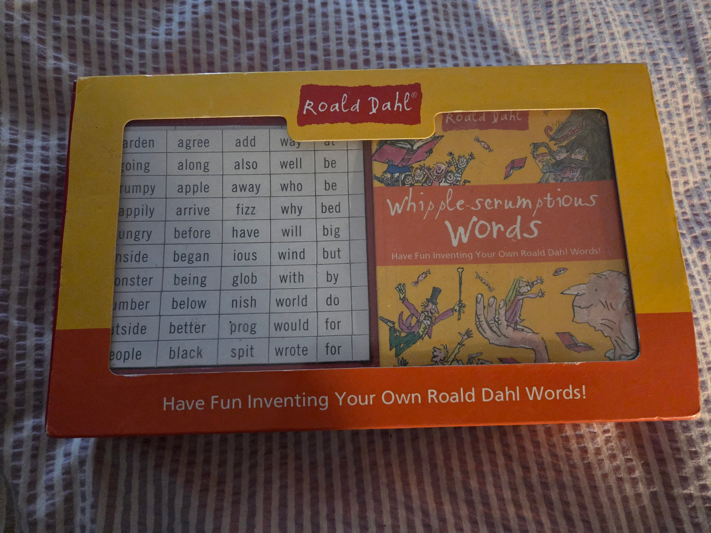 Roald Dahl word play- new