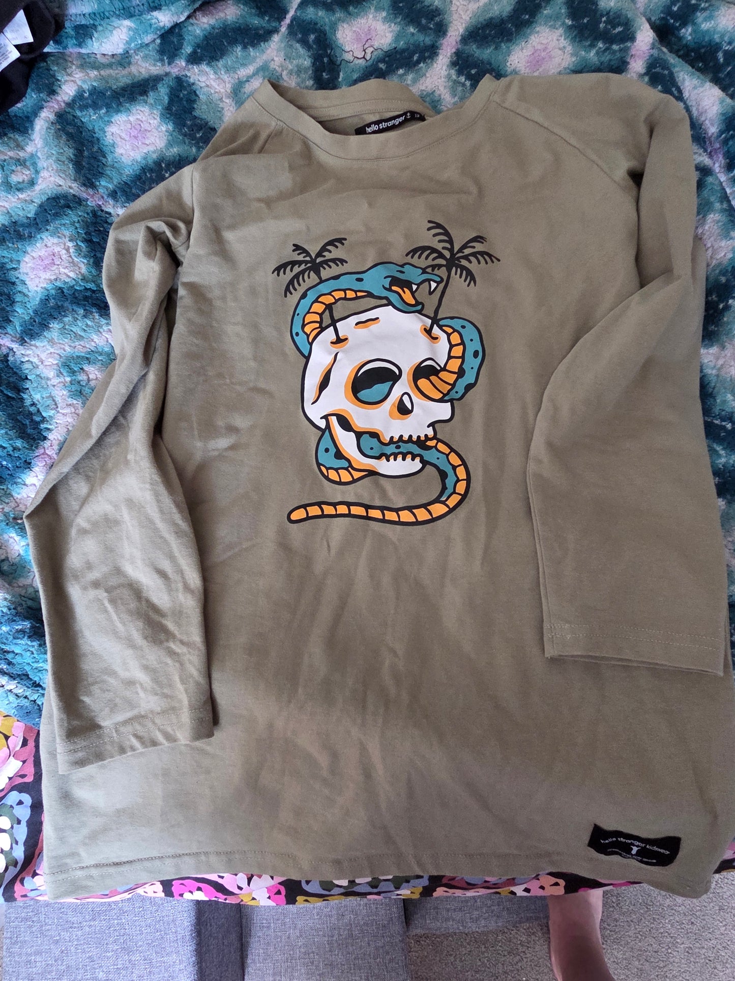 Hello stranger long sleeved t shirt size 12