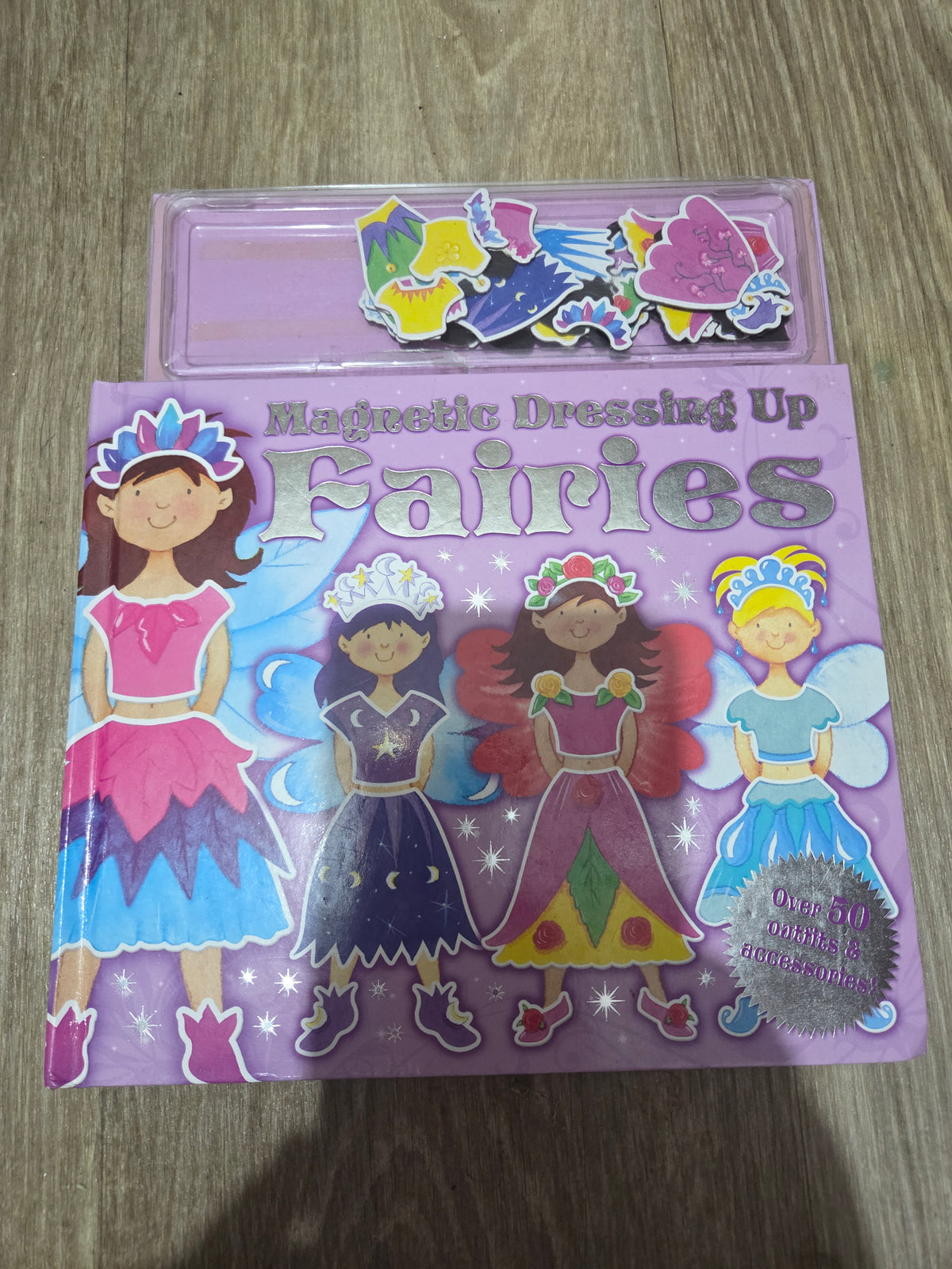 Magnetic dress up fairy book