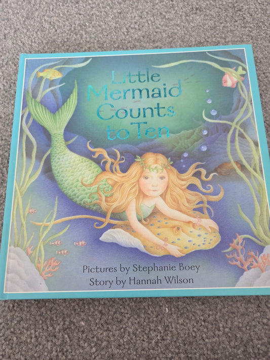 Little mermaid counts to ten