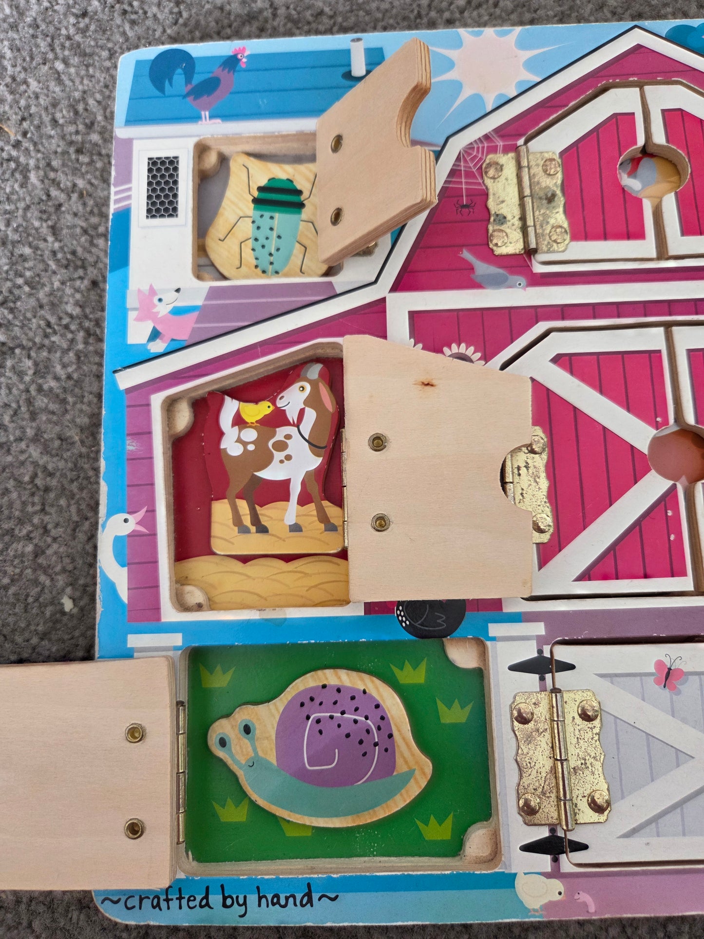 Melissa and doug barn board